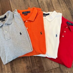 Ralph Lauren Classic Fit Polo Shirt in Gray